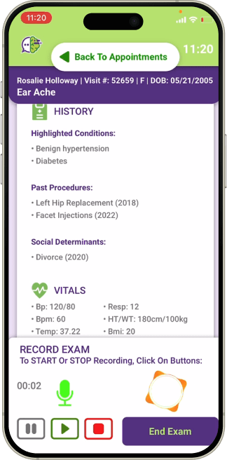 ScribeBrain App Screenshot